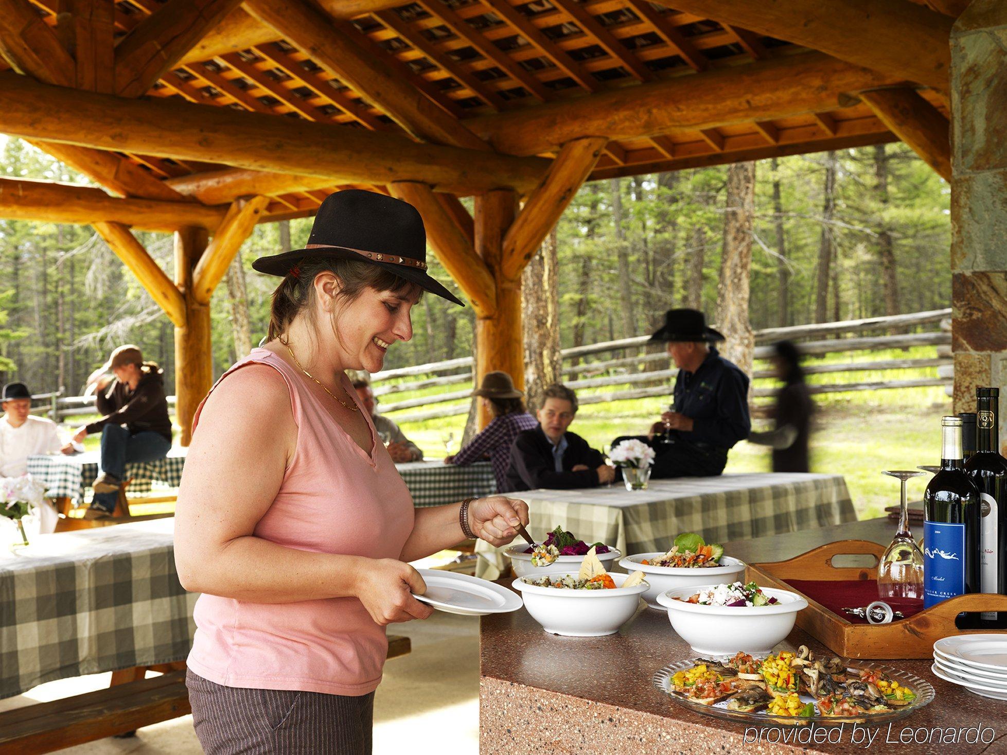 Echo Valley Ranch And Spa Clinton Restoran foto